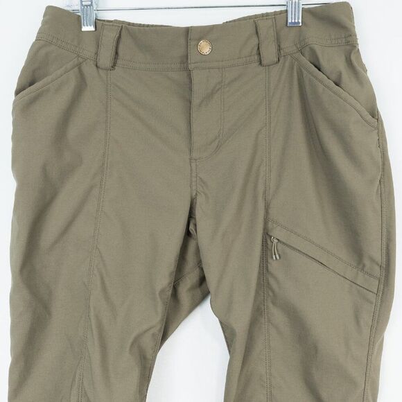 Duluth Trading Co Dry On The Fly Slim Leg Pants Womens 8x29 Major Green 46703 - Picture 7 of 16